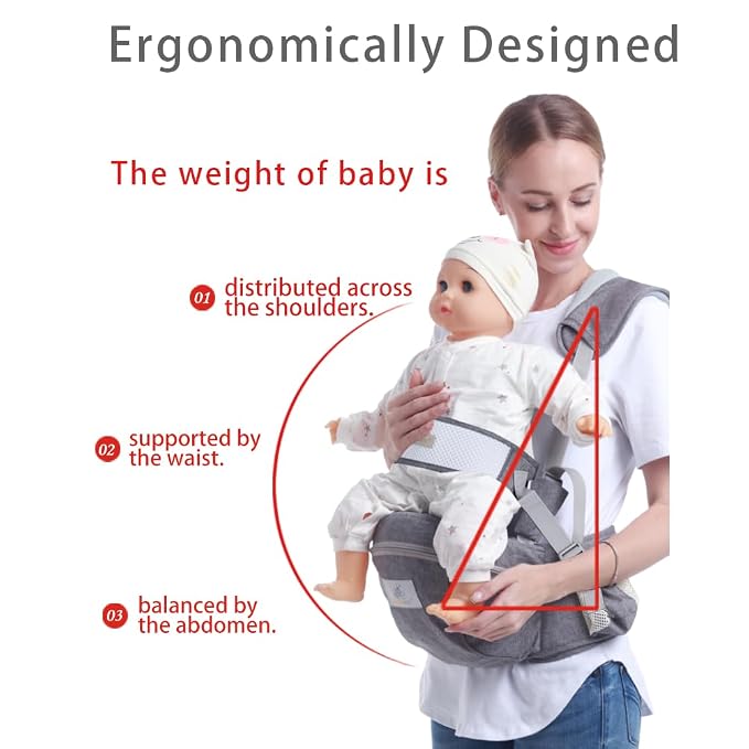 Baby Hip Seat Carrier Baby Waist Stool - Image 3