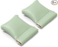 2 Pack PU Leather Slim Engagement Wedding Ring Pouch Leather Jewelry Pouch by Woodten