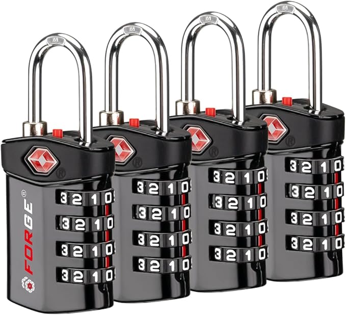 Forge Travel Lock, TSA Approved Luggage Locks by Forge