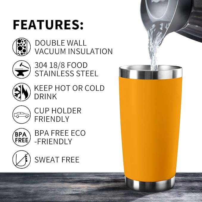 20oz Tumbler Bulk Stainless Steel Vacuum Insulated Tumblers - Image 4
