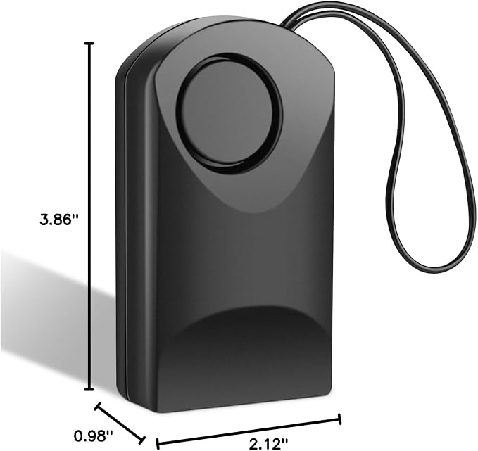 120db Touch Sensor, Door Handle Alarm, Anti Theft Vibration Triggered Portable - Image 9