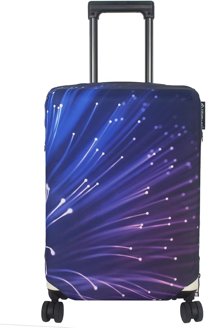 Explore Land Travel Luggage Cover Suitcase Protector Fits 31-32 Inch Case by ExploreLand