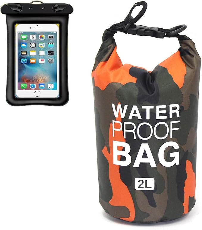 Waterproof Dry Bag 2L/5L/10L/15L/20L/30L, Roll Top Sack Keeps Gear Dry by Unknown