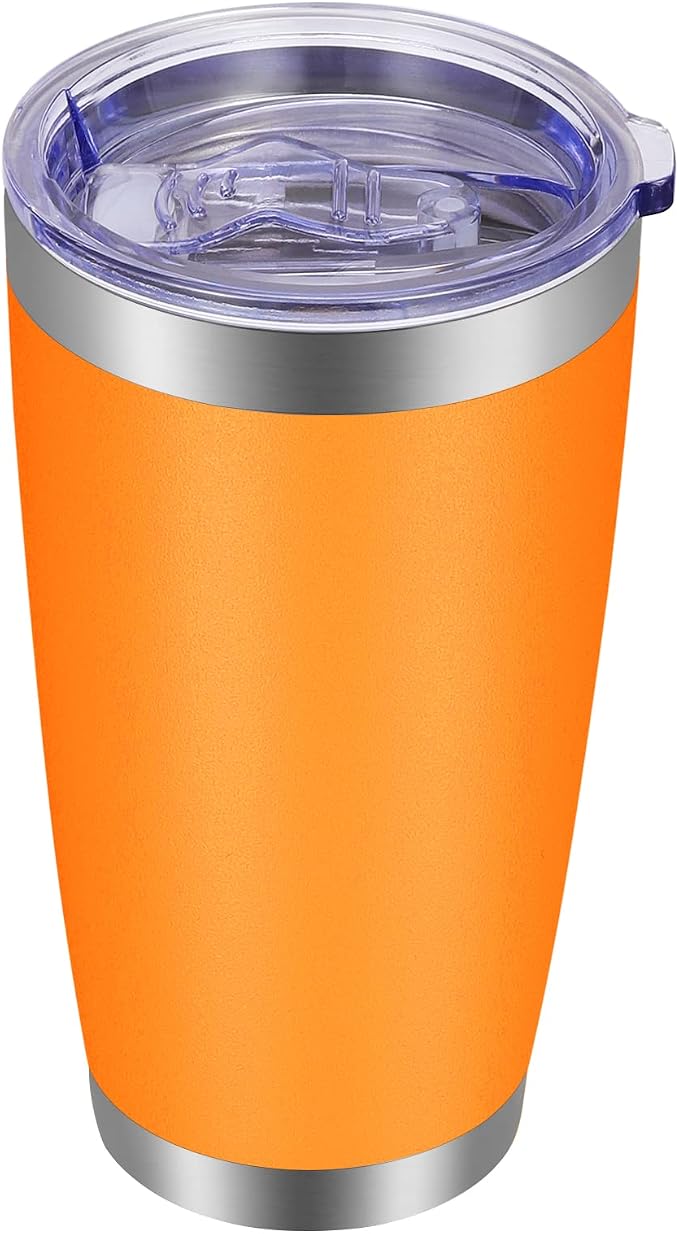 VEGOND 20oz Tumbler with Lid and Straw Stainless Steel Tumbler Cup Vacuum by VEGOND