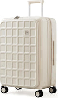 aji Expandable Top Opening 24 Inch Checked Luggage by AJIVALUESTYLISHQUALITY