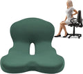 Buttocks Cushion for Office Chair Memory Foam Seat Pad for Butt Support by OuYezy