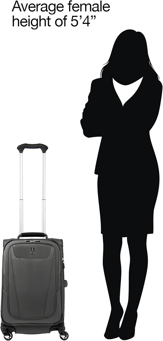 Travelpro Maxlite 5 Softside Expandable Carry on Luggage - Image 7