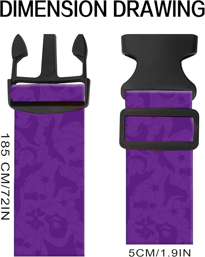 Luggage Straps for Suitcases, Adjustable Travel Belt, Durable Wide Luggage Strap - Image 6