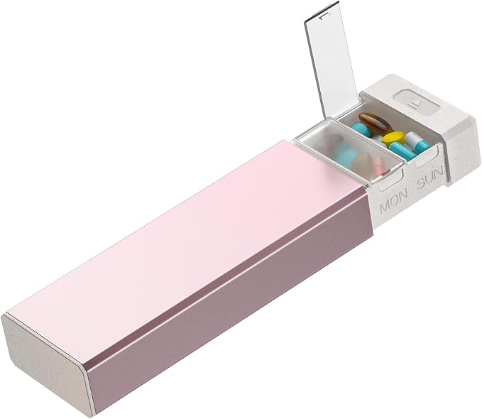 HEIYING 7 Days Pill Organizer by HEIYING