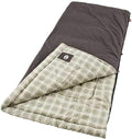 Coleman Heritage Big & Tall 10°F Flannel Sleeping Bag, XL Sleeping Bag Fits by Coleman
