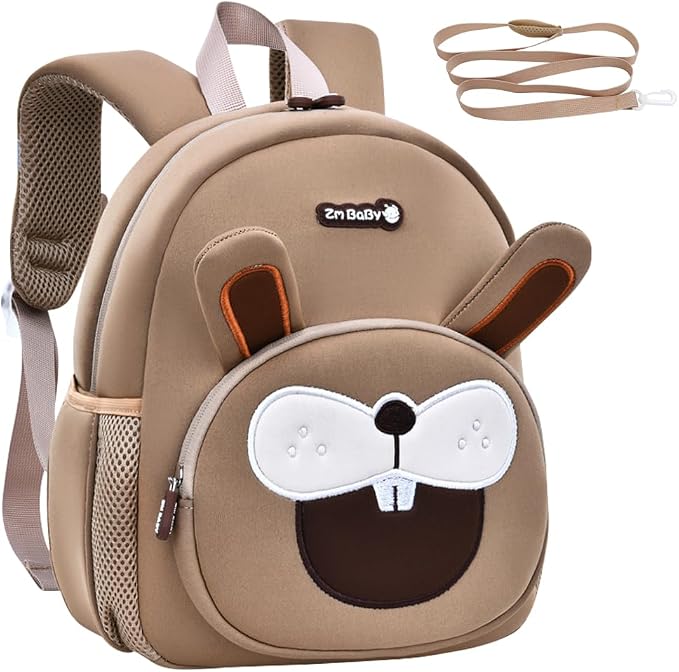 Padgene Toddler Backpacks Kids Preschool Backpack Waterproof Neoprene Animal by Cozystep