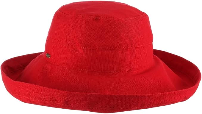 Scala Women's Cotton Hat with Inner Drawstring and Upf 50+ Rating - Image 5