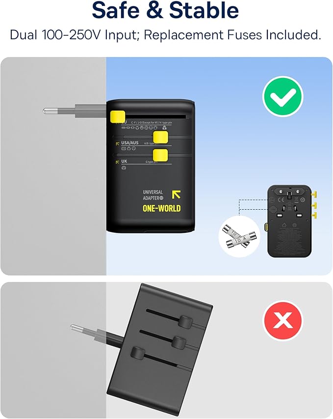 Baseus 70W Universal Travel Adapter - Image 5