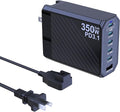 350W USB C Charger, 6-Ports PD3.1 140W Fast Charging Station, GaN Foldable by Ubigbuy