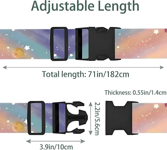Milky Way Galaxy Luggage Straps - Image 2