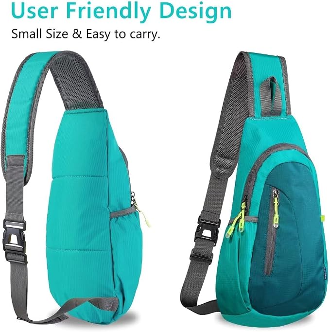 TITECOUGO Small Sling Bag, Lightweight Crossbody Backpack - Image 3