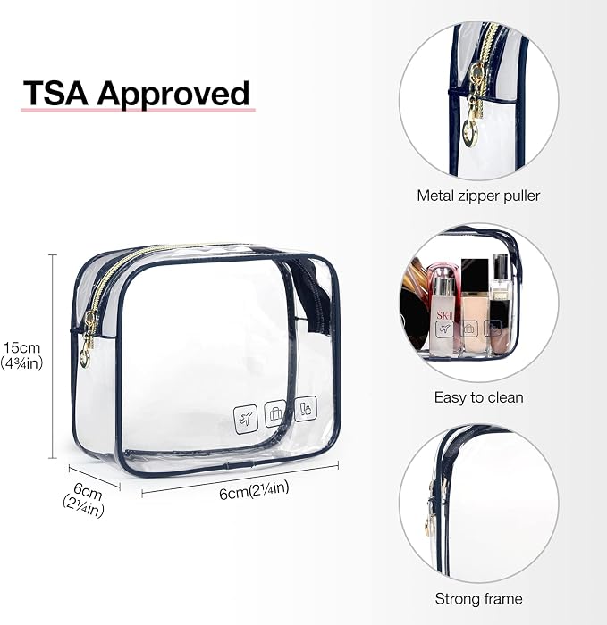 BAGSMART Toiletry Bag Hanging Travel Makeup Organizer - Image 2