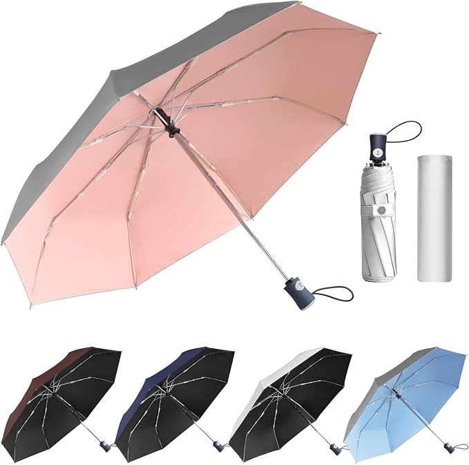 Cuby UV Sun Umbrella Compact Folding Umbrella lightweight Portable Manual - Image 7