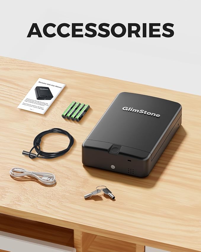 Biometric Gun Safe Travel Case for Pistol, Easy Edition, Quick Access - Image 4