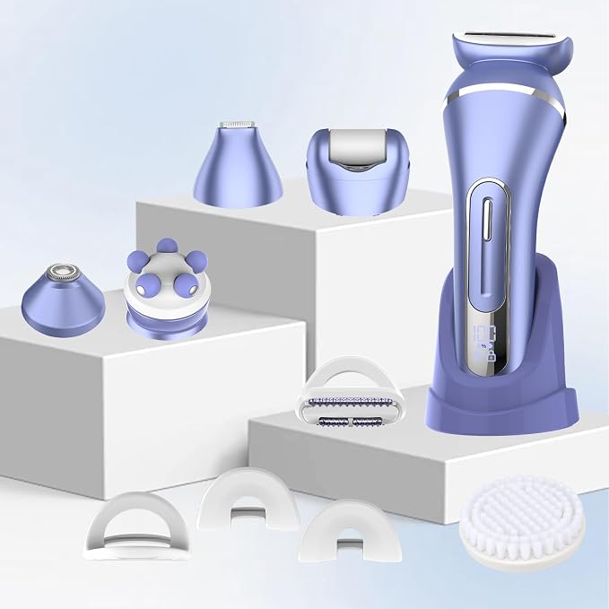 Electric Shavers for Women, 7 in 1 Hair Removal Kit - Image 7