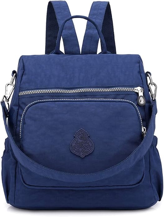 MINTEGRA Women Shoulder Backpack Multi-Pocket Nylon Purse Large Capacity by MINTEGRA