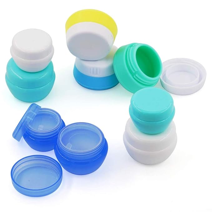 Cosywell Travel Containers Sets Silicone & PP Cream Jars by Cosywell