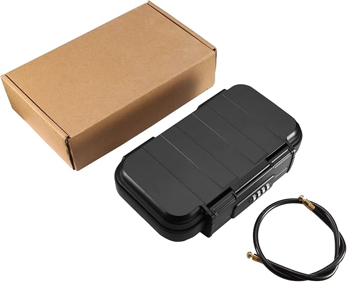AMIR Portable Safe Box, Combination Security Case LockBox - Image 9