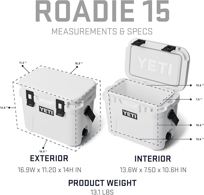 YETI Roadie 15 Hard Cooler - Image 5