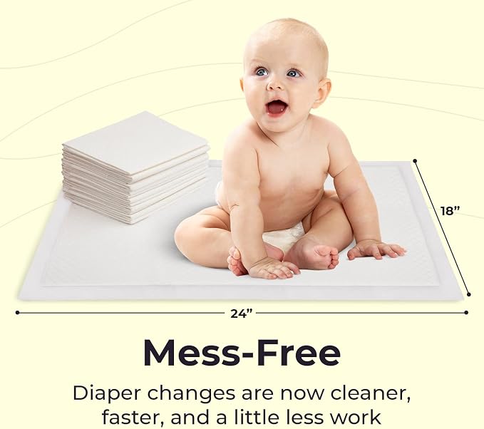 Peekapoo - Disposable Changing Pad Liners Super Soft, Ultra Absorbent & - Image 2