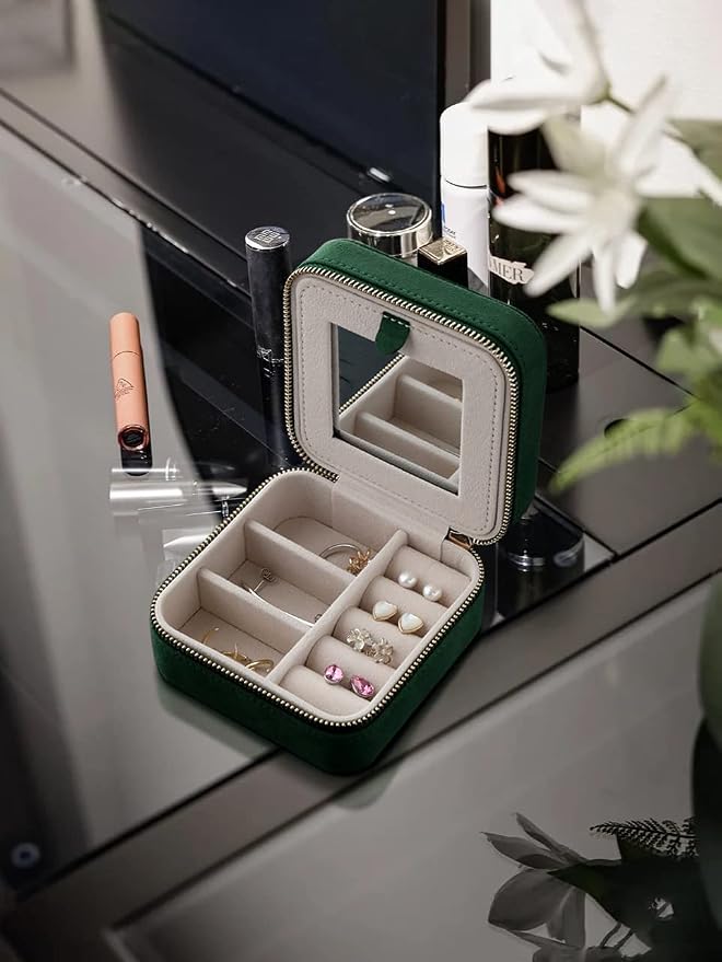 S.Leaf Travel Jewelry Organizer Travel Jewelry Boxes - Image 5