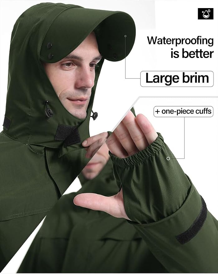 iCreek Rain Suit Waterproof Jacket - Image 4