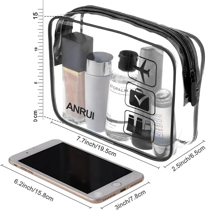 ANRUI Makeup Bags Clear Cosmetic Bag - Image 5