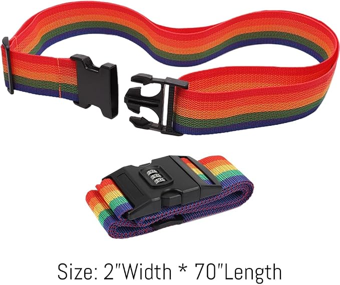 1PC Custom Embroidery Luggage Strap - Image 5