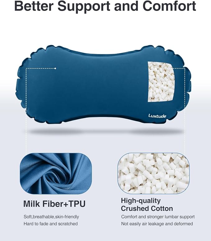 Luxtude Inflatable Lumbar Pillow - Image 3