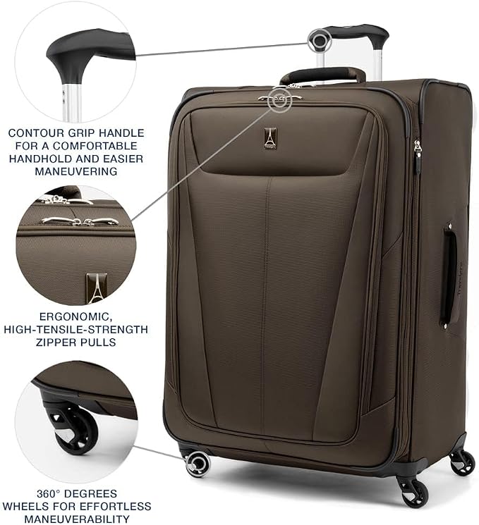 Travelpro Maxlite 5 Softside Expandable Checked Luggage - Image 2