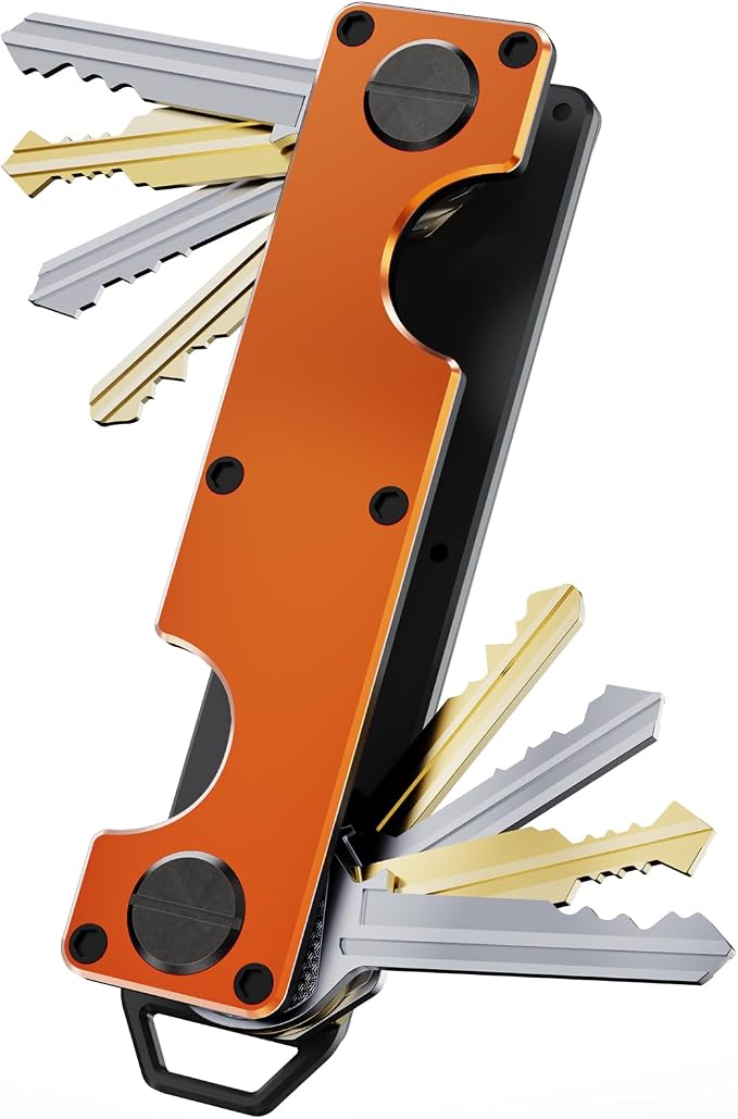 Key Organizer Key Holder Compact Key Case Minimalist Metal Key Chain Key Holder by Unknown