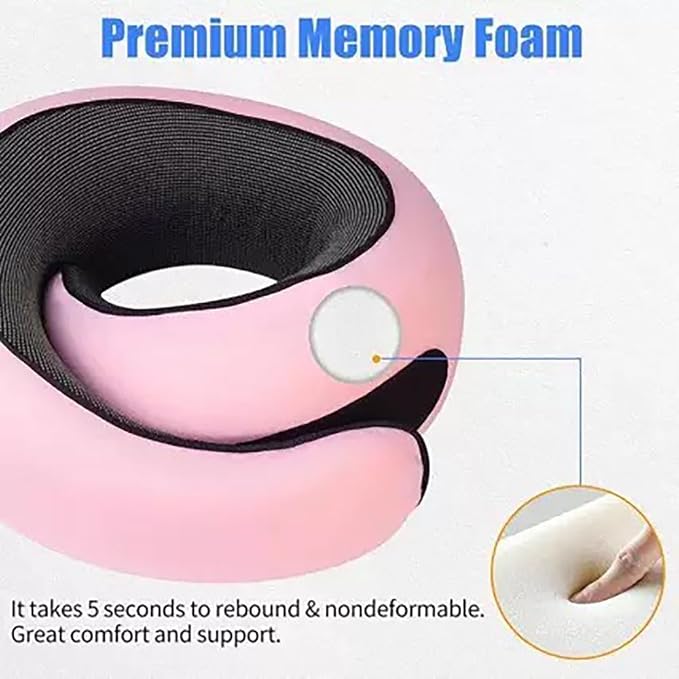Travel Pillow, Travel Neck Pillow, 360 Degree Comfort and Breathability - Image 3