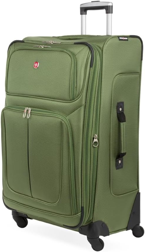SwissGear Sion Softside Expandable Luggage, Checked-Large 29-Inch by SwissGear