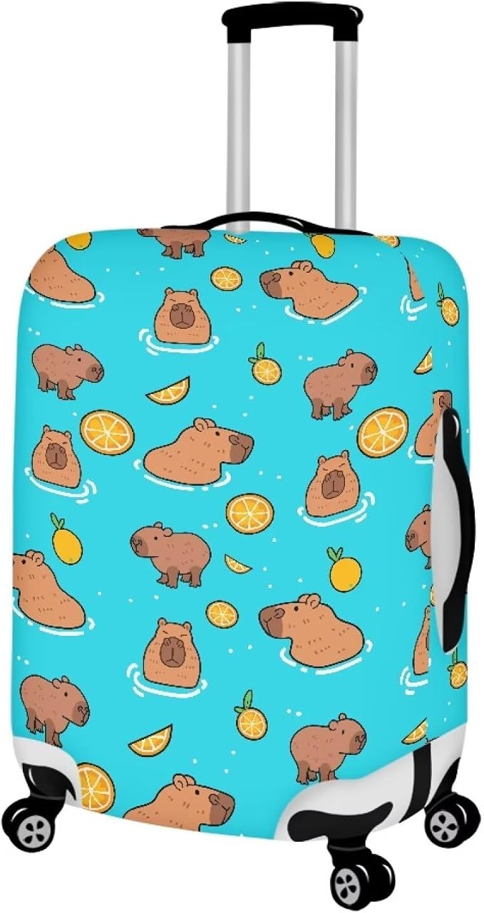 Capybara Suitcase Cover Elastic Luggage Covers - Image 2