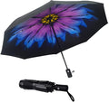 SY COMPACT Travel Umbrella Windproof Automatic Umbrellas Small Compact UV Sun by SYCOMPACT