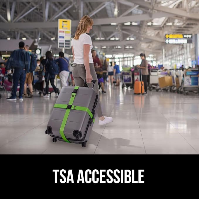 GORILLA GRIP Heavy Duty Adjustable Luggage Straps - Image 9