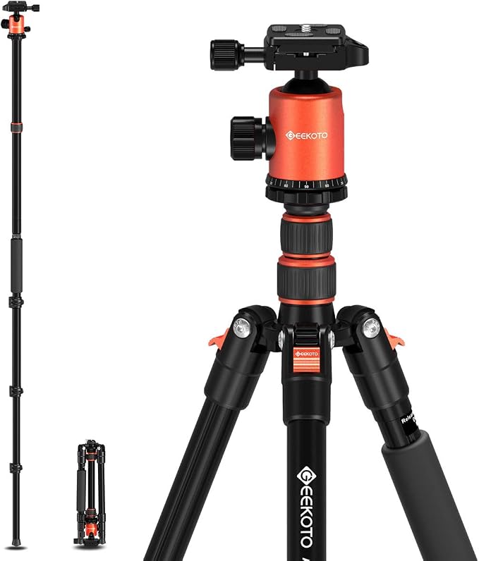 GEEKOTO 77’’ Tripod, Camera Tripod by GEEKOTO