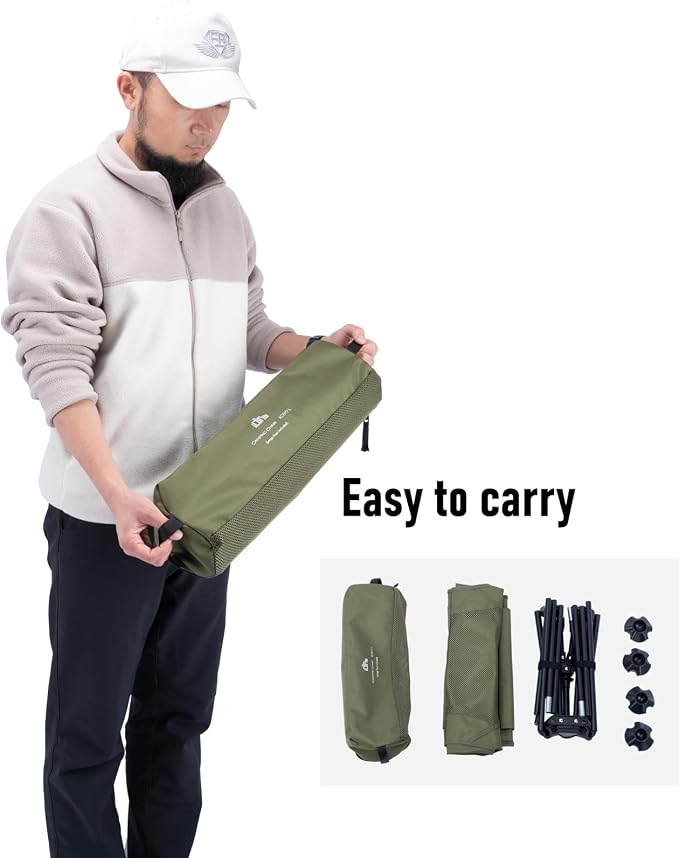 iClimb Ultralight Compact Camping Folding Beach Chair - Image 9