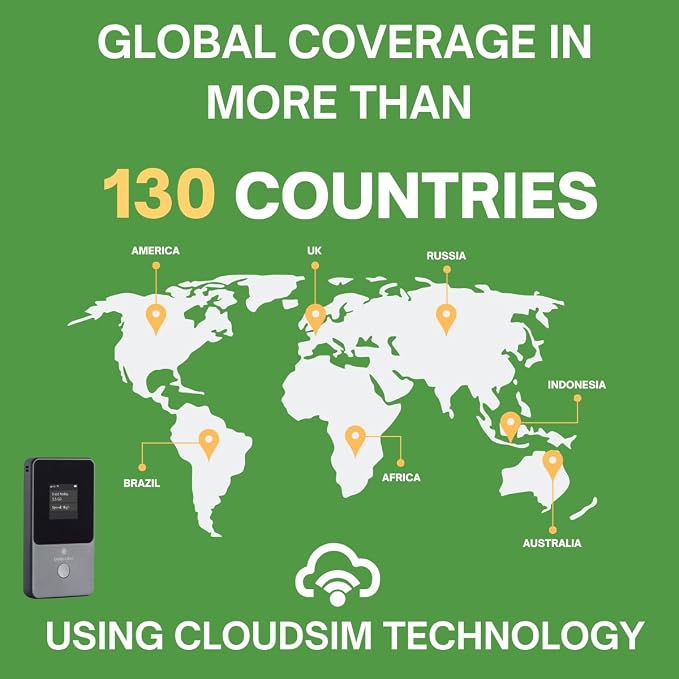 Cloud Portable WiFi Hotspot for Travel | 4G LTE Mobile Internet | No SIM | No - Image 5