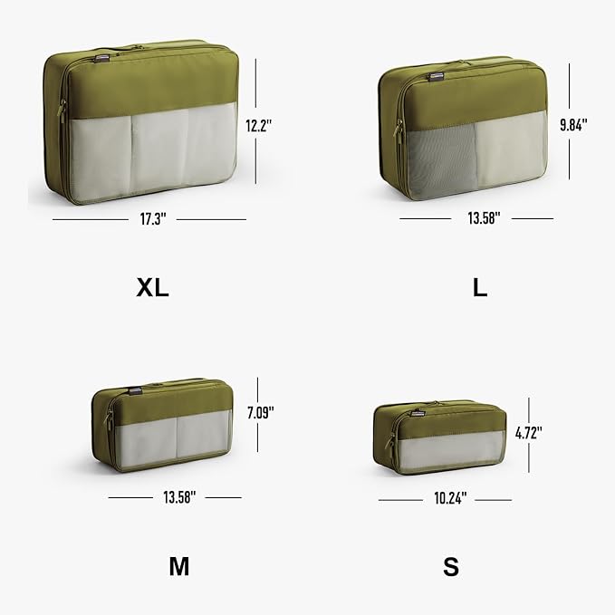 4 Set Compression Packing Cubes - Image 4