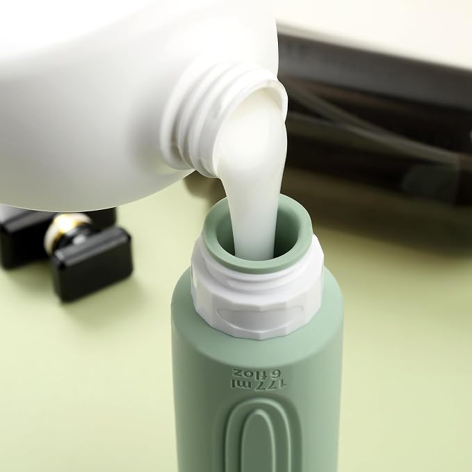 Travel Bottles for Toiletries, Large 6oz Oversize Containers, BPA Free Leak - Image 3