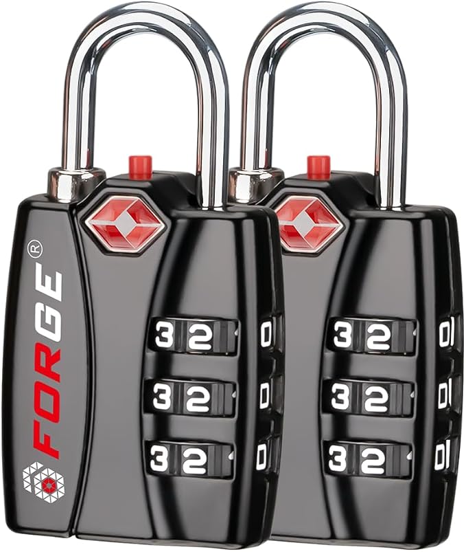 Forge TSA Approved Luggage Locks by Forge