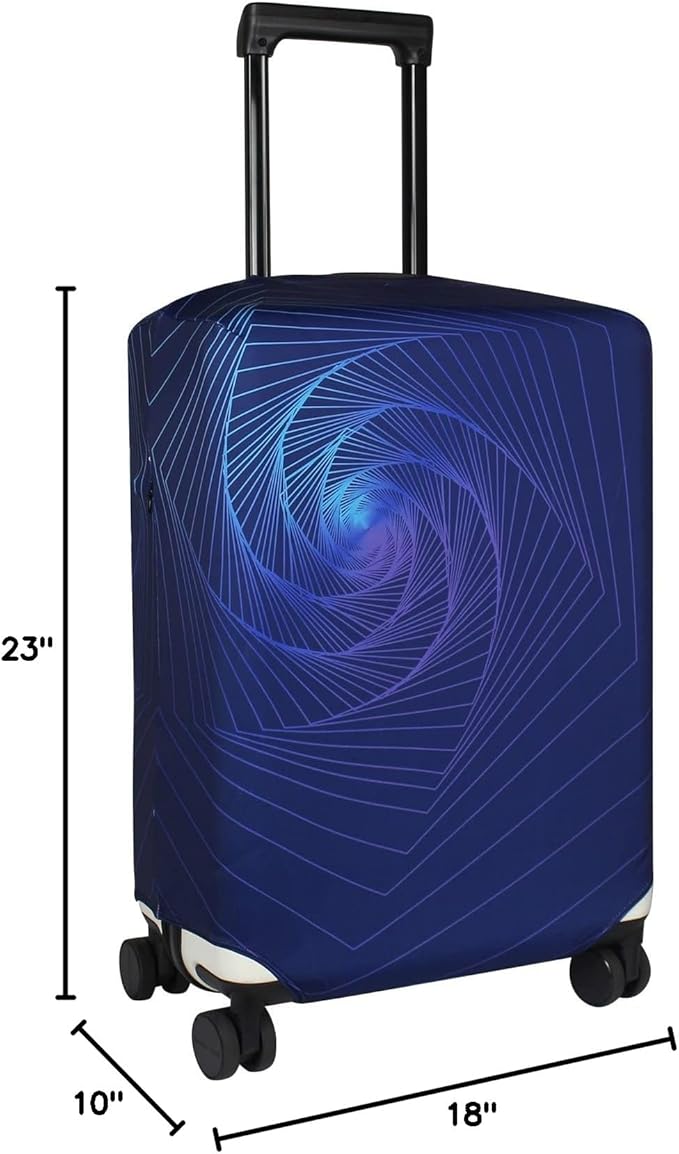 Explore Land Travel Luggage Cover Suitcase Protector Fits 18-22 Inch Case - Image 8