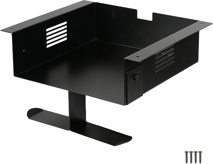 Ilyapa Under Desk Mount, Steel CPU Under Desk Computer Mount by Ilyapa