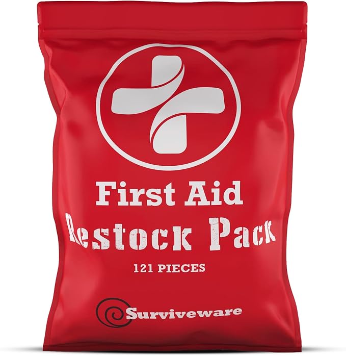 Surviveware 110 Pcs Waterproof Premium Survival First Aid Kit - Image 2